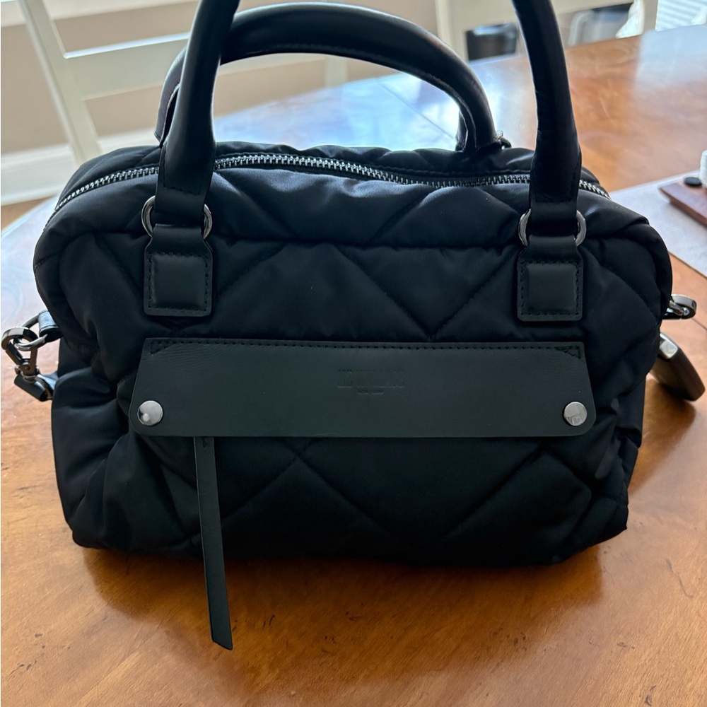 MZ Wallace Black Quilted Shoulder Bag